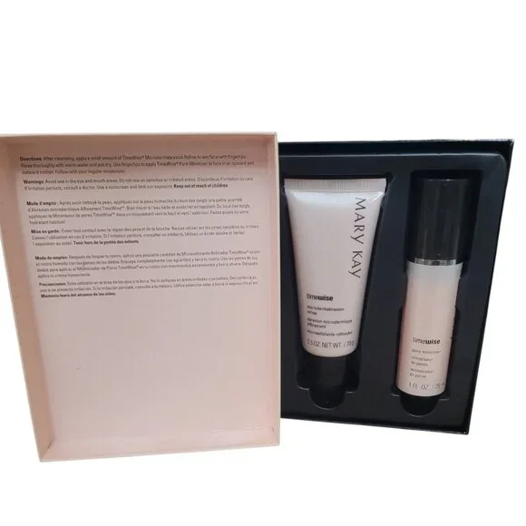 Mary Kay Timewise Microdermabrasion Plus Set Pore Minimizer & Refine New - Picture 1 of 13